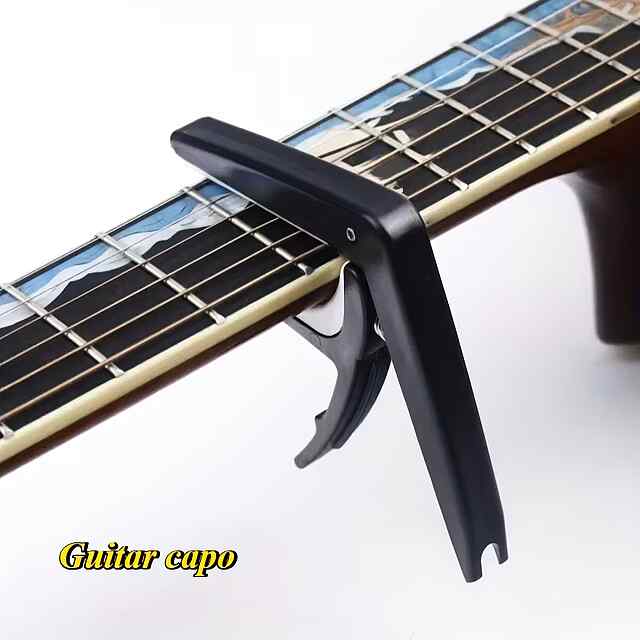 2-в-1 каподастр   підйомник струн - універсал для акустичної/класичної/електро гітари ???? Надійний, стабільний, з дбайливим тиском на струни.