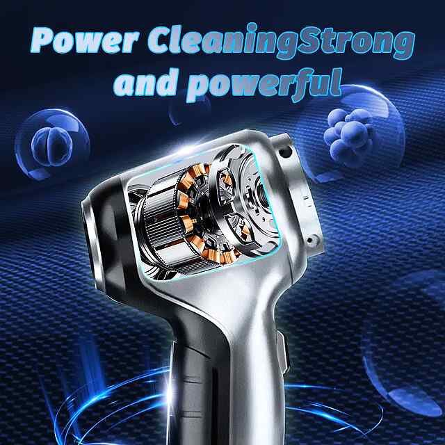 (2в1) Компресор Пилосос: Очистка ПК/Ноутбуків від пилу   щітки - 3 фото товару