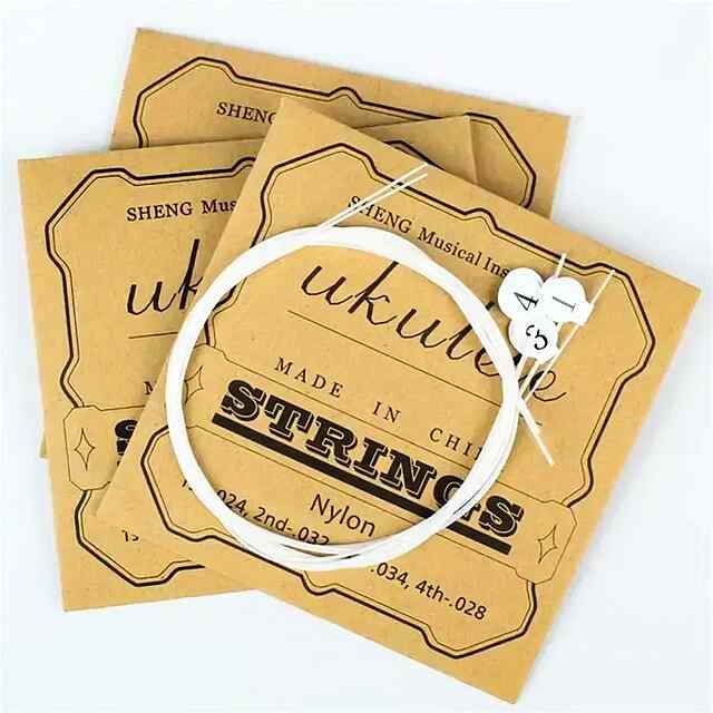 4 струни для класичної укулеле — повний комплект в Україні. - 1 фото товару