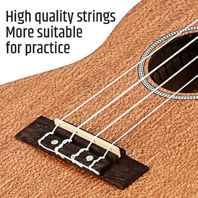 4 струни для укулеле – багате звучання   легка установка! Купити в Україні 


Струни для класичної гавайської укулеле (набір) - 1 фото товару