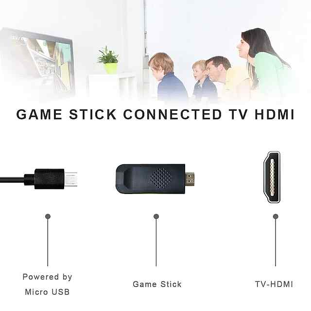 4K Ігрова Приставка 2700  ігор, MD Genesis, HDMI 1920x1080, Збереження Progress   Геймпади. - 3 фото товару