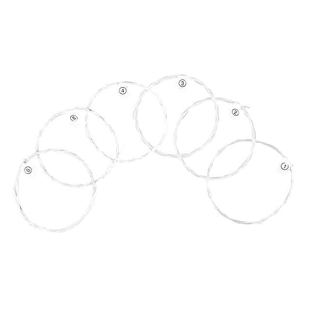 6 нейлонових струн для класичної гітари   комплект для новачків - 2 фото товару