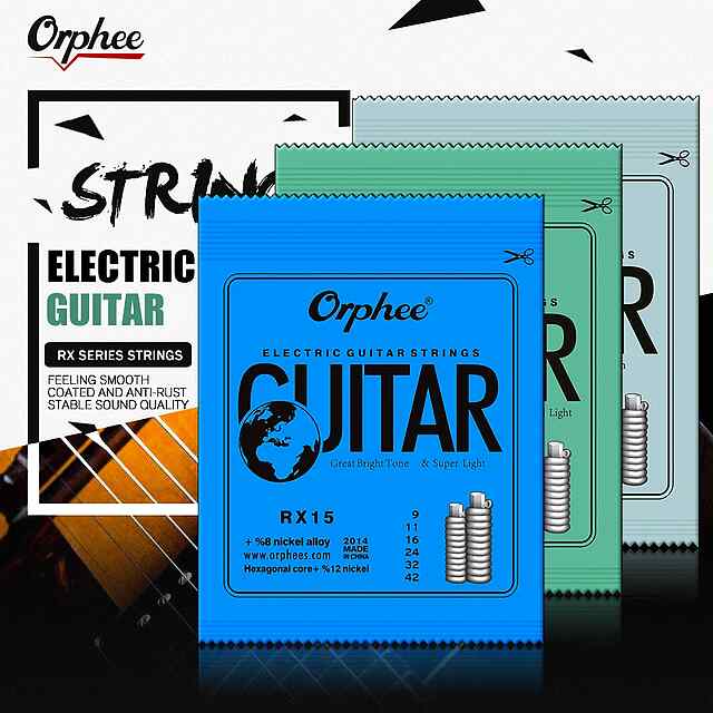 6 шт., класичні сталеві струни для гітари (Україна) - 2 фото товару