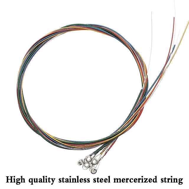 6 Сталевих струн для класичної гітари - Набір, міцний дріт. Легка установка. Купити Україна. - 1 фото товару