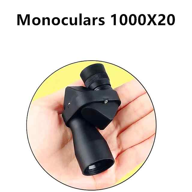 8X портативний HD міні телескоп, водонепроникний IPX4, з чохлом та серветкою. - 2 фото товару