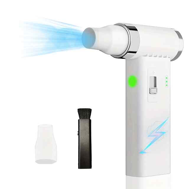 Air Duster 110000 об/хв — акумуляторний компресор для очищення від пилу ПК, ноутбуків і автомобілів