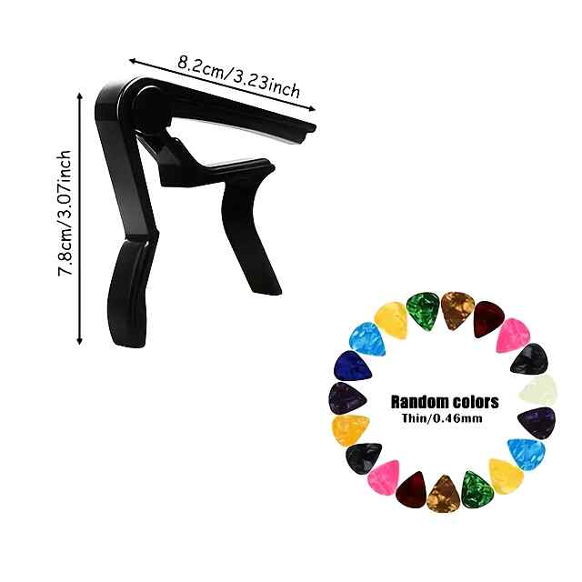 Аксесуари для гітариста-початківця (набір з 7 предметів) Україна - 1 фото товару