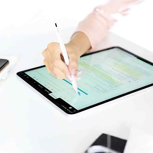 Активний стилус для Apple iPad | Для малювання та письма   зарядка Type-C, наконечник 1.7мм - 0 фото товару