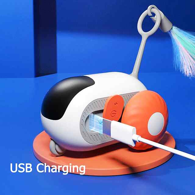 Автоматична іграшка Втікач - інтелект, дистанц.упр., об'їзд перешкод, USB-зарядка, режим очікування. - 1 фото товару