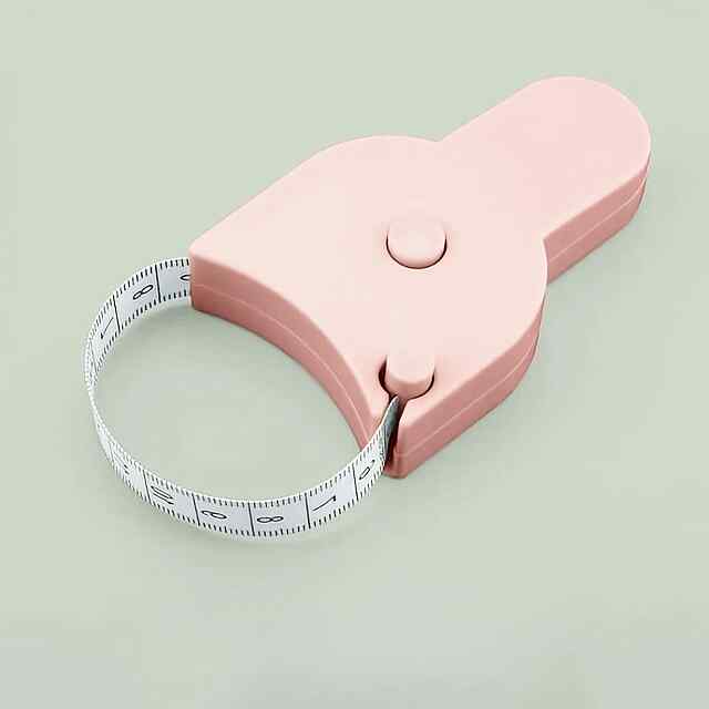 Автоматична стрічка-самозатяг для вимірювання об'ємів тіла, 150см, футляр.