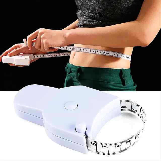 Автоматична вимірювальна стрічка-самозатяг для тіла, кравецька, 150см - 0 фото товару