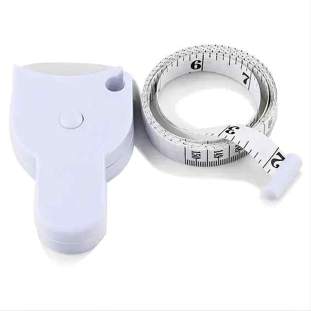 Автоматична вимірювальна стрічка-самозатяг для тіла, кравецька, 150см - 1 фото товару