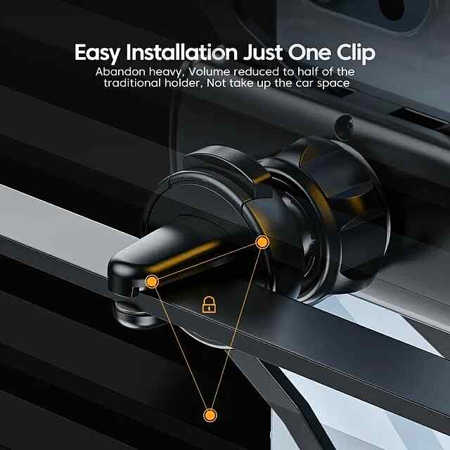 Автомоб. тримач Essager гравітац. для смартфона   прим'ята уп. - 3 фото товару