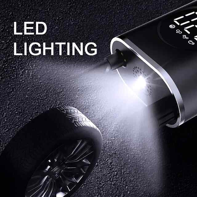 Автомобільний насос для шин з LCD - універсальний, надув будь-чого. 150 PSI, 2000mAH акум, LED підсвітка, Київ

(60 символів) - 3 фото товару