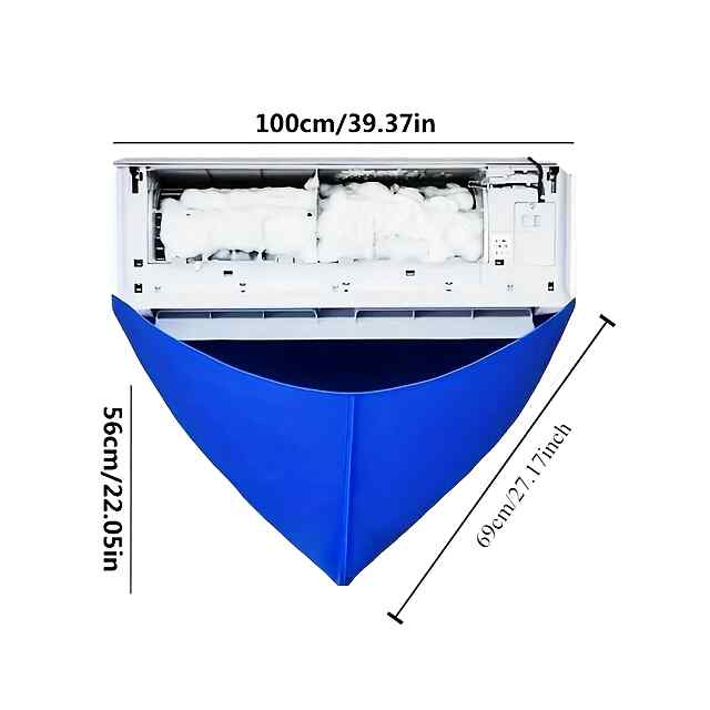 Багаторазовий чохол для мийки кондиціонера – чистіть без бруду! Змінний. Без трубок. - 2 фото товару