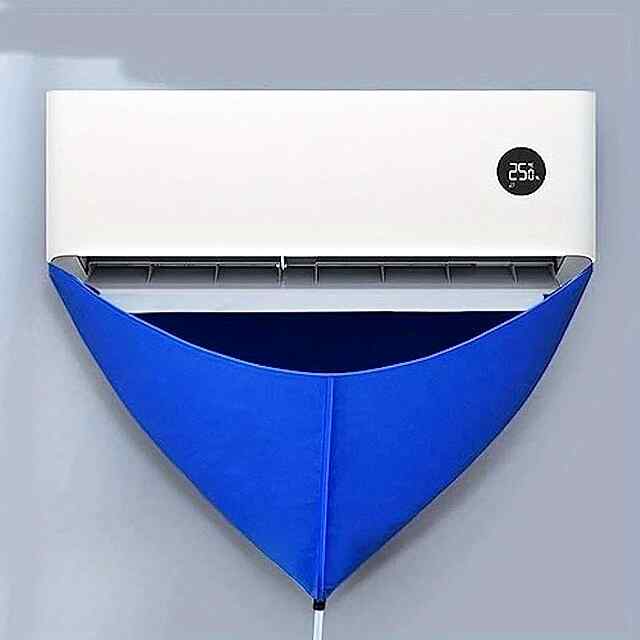 Багаторазовий чохол для миття кондиціонера (внутрішній блок) - захист від бризок. Чистота без клопоту!