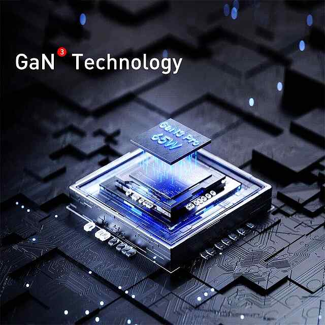 Baseus GaN Charger 65W 4in1 iPhone Xiaomi Samsung - Зарядка 4 пристрої - 1 фото товару