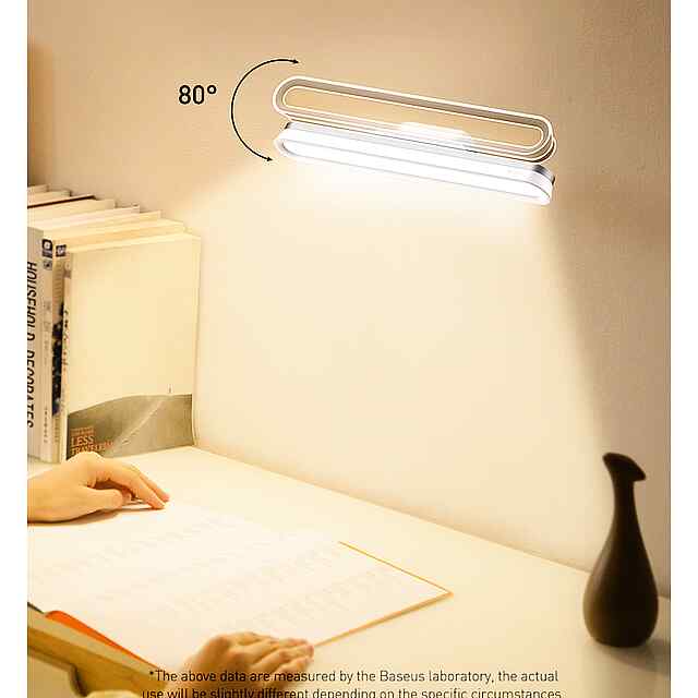 Baseus DGXC-02 Magnetic LED лампа з димуванням та зарядкою, до 24 год роботи.