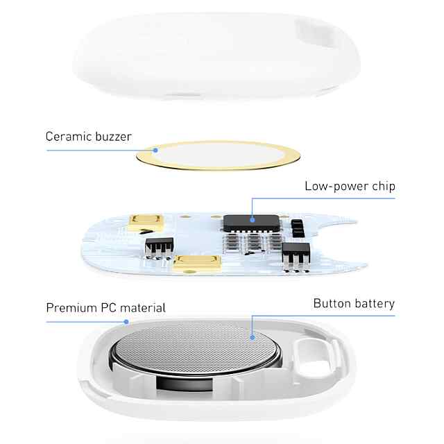 Baseus Smart Trackers: Безпровідний Bluetooth Трекер Ключів Речей Тварин - 3 фото товару