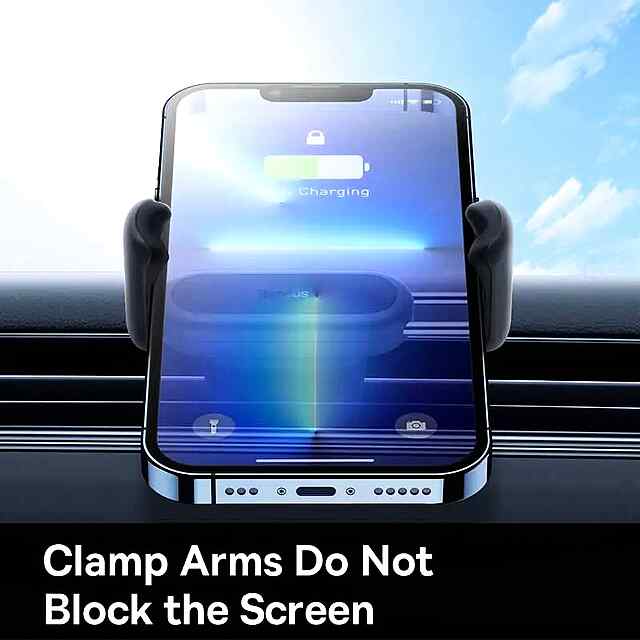 Baseus Steel Cannon 2 автотримач для телефону на повітровод, поворот екрана, подвійна пружина, 360° - 3 фото товару