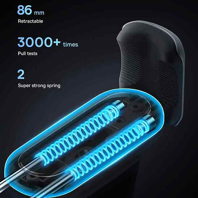 Baseus Steel Cannon 2 - автотримач на повітропровід, обертання на 360° - 1 фото товару