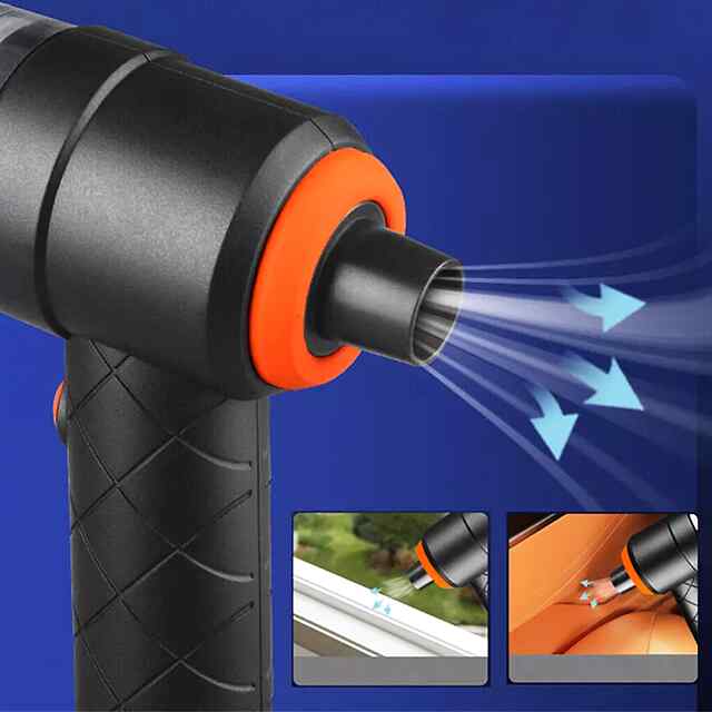 Бездрот Пилосос Повітродувка - 120Вт, CE сертиф., пом'ята коробка - уцінка! - 2 фото товару