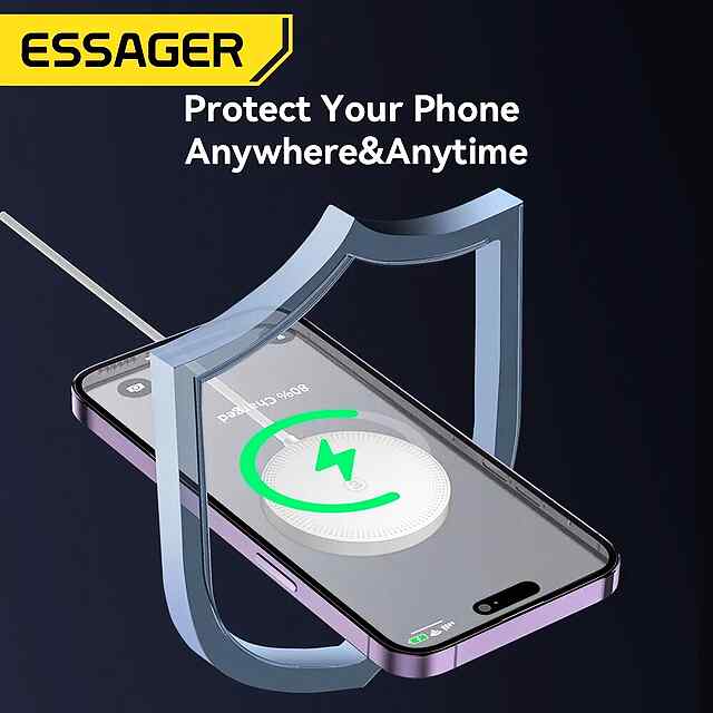 Бездротова Магнітна Зарядка 15W для iPhone 12-15 | Швидка PD - 2 фото товару