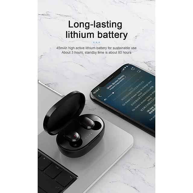 Бездротові навушники TWS A6s Bluetooth гарнітура для спорту та телефону - 3 фото товару