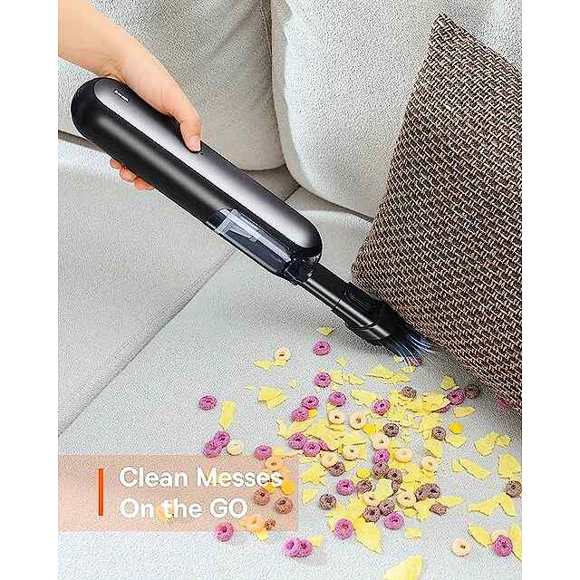 Бездротовий пилосос автомобільний Baseus A1, чорний, 4000Pa, щітка 2в1. - 3 фото товару