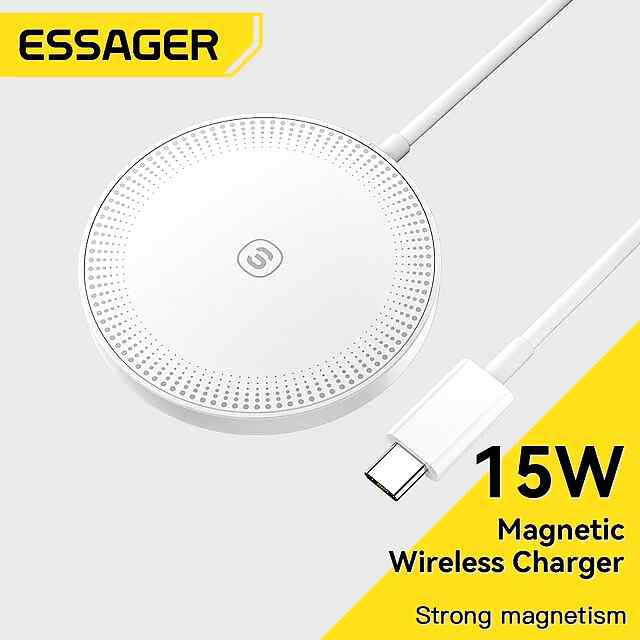Безпровідна Магнітна Зарядка 15W iPhone 12-15 Pro Max з C-Type - 0 фото товару
