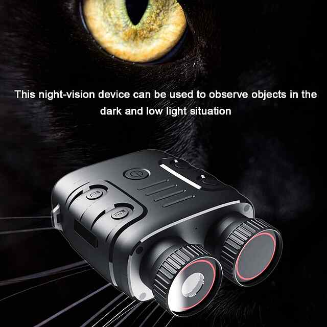 Бінокулярний прилад нічного бачення, інфрачервоне 1080P HD 5x Zoom для полювання та туризму. - 3 фото товару