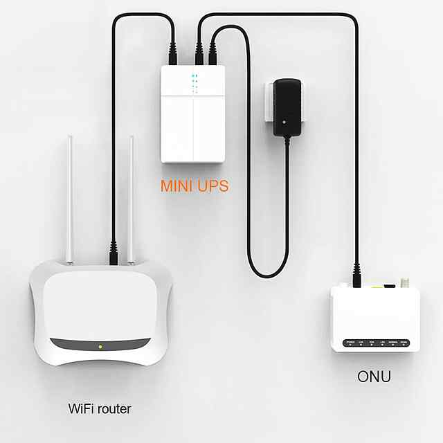 ДБЖ UPS301, 6000 мАг — стабільний інтернет під час відключень світла! - 3 фото товару