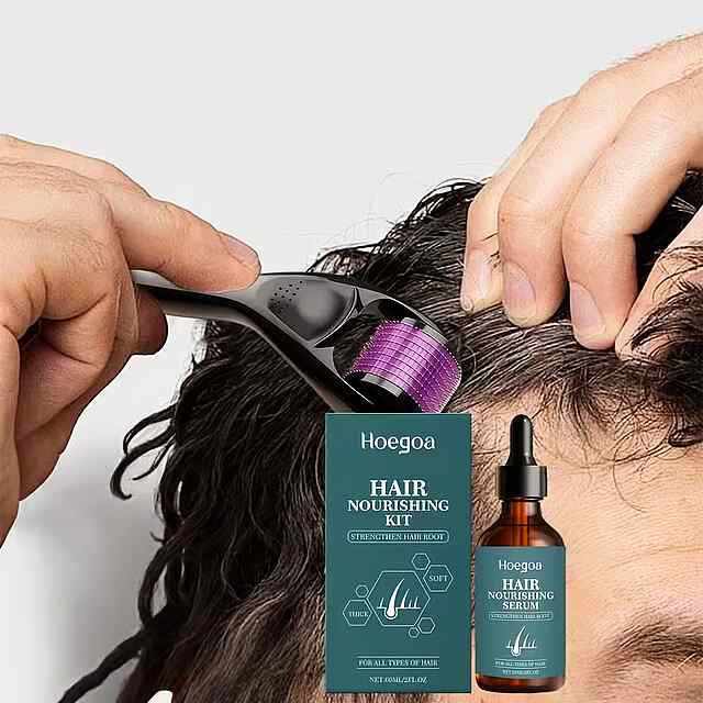 Дермаролер   Есенція для волосся з Розмарином - Колаген, Зволоження, Густота, 60 мл - 3 фото товару