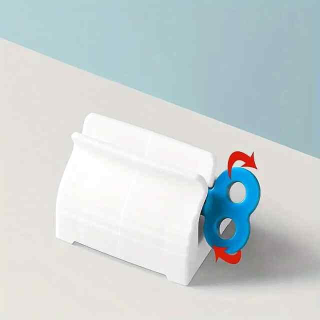 Дозатор зубної пасти ручний безвідходний для ванни та салону Україна - 1 фото товару