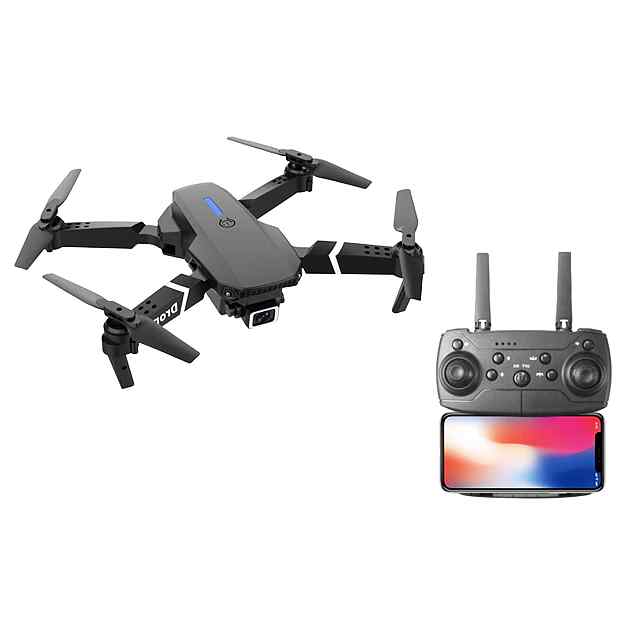Дрон E88 4K HD камера: компактний, складаний, Wi-Fi FPV з утриманням висоти, Україна. - 0 фото товару