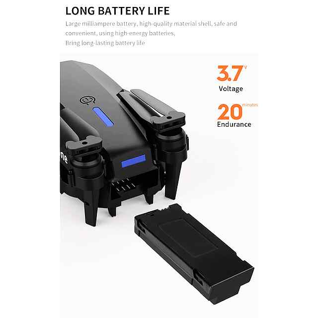 Дрон E88: Складаний, 4K HD камера, Wi-Fi FPV, утримання висоти - Україна - 1 фото товару