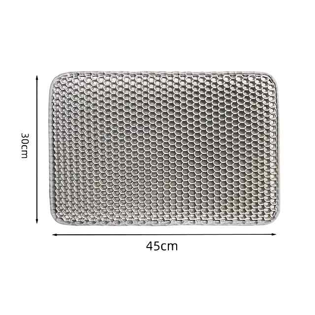 Двошар. килимок для лотка ЕВА — протирозсип, легка очистка. Кошенятам підійде! - 3 фото товару