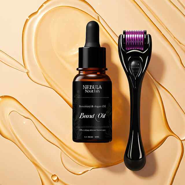 Ефірна олія для бороди Джентльмен 30 мл   мезоролер: живлення, зволоження, стимуляція росту волосся.