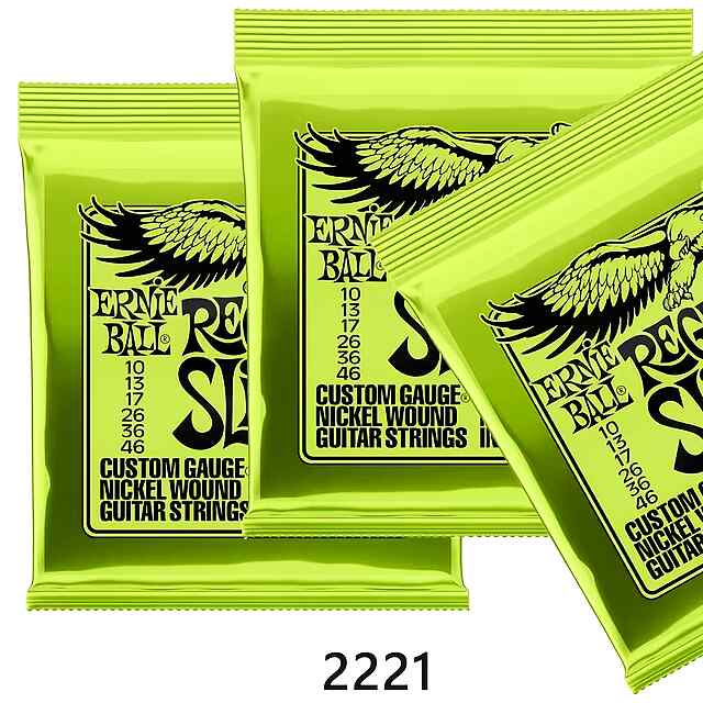Електрогітара комплект струн Ernie Ball Regular Slinky 10-46 Nickel Wound ????✨ - 1 фото товару