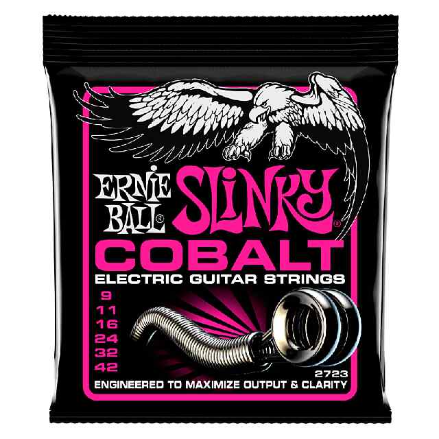 Електрогітара Struny Ernie Ball 2723 Reg.Slinky Cobalt (10-46) - Якісний Звук! - 0 фото товару