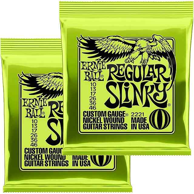 Електроструни Ernie Ball 2221 Regular Slinky (10-46) для гітари ????✨ - 3 фото товару