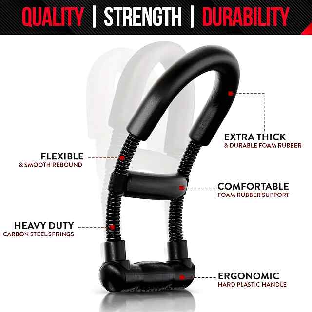 Еспандер для рук, зап'ястя – професійне обладнання для фітнесу. До 60 кг. В наявності. - 2 фото товару