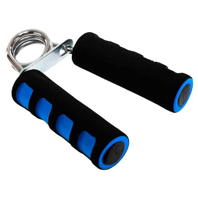 Еспандер кистьовий 25 кг – ручний тренажер для рук та пальців, фітнес, реабілітація (червоно-чорний) - 0 фото товару