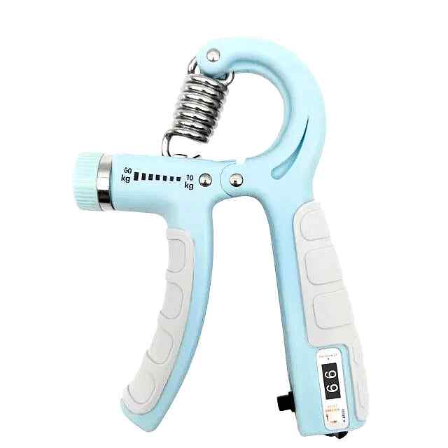 Еспандер R-подібної форми, регульований 10кг-60кг, тренажер для рук та зап'ясть. - 3 фото товару