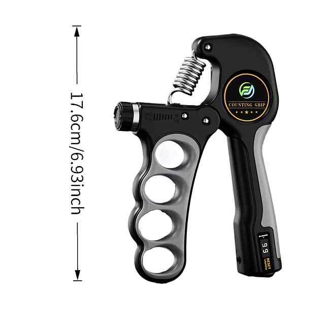 Еспандер R-подібної форми - регулювання навантаження 5-100кг, тренажер для рук, зап'ястя - 2 фото товару