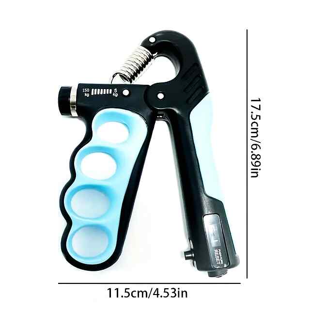 Еспандер регул. 5-150кг - універсальний тренажер для рук, зап'ясть і пальців. Компактний та якісний! - 1 фото товару