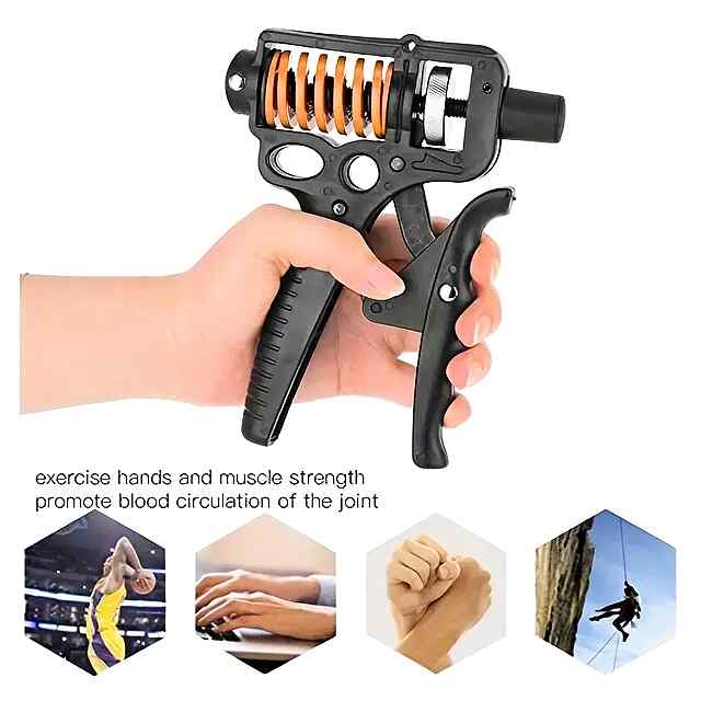 Еспандер регул. 5-165кг для зміцнення рук/зап'ястя, універсальний тренажер - 2 фото товару