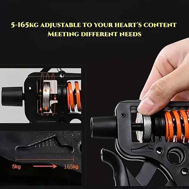 Еспандер регул. 5-165кг для зміцнення рук/зап'ястя, універсальний тренажер - 3 фото товару