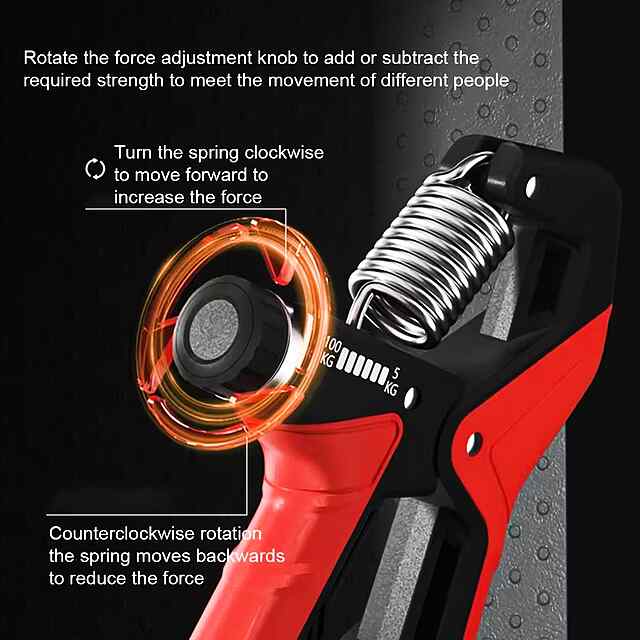 Еспандер регульований 5-100кг | Тренажер для рук, зап'ястя та фітнесу - 1 фото товару