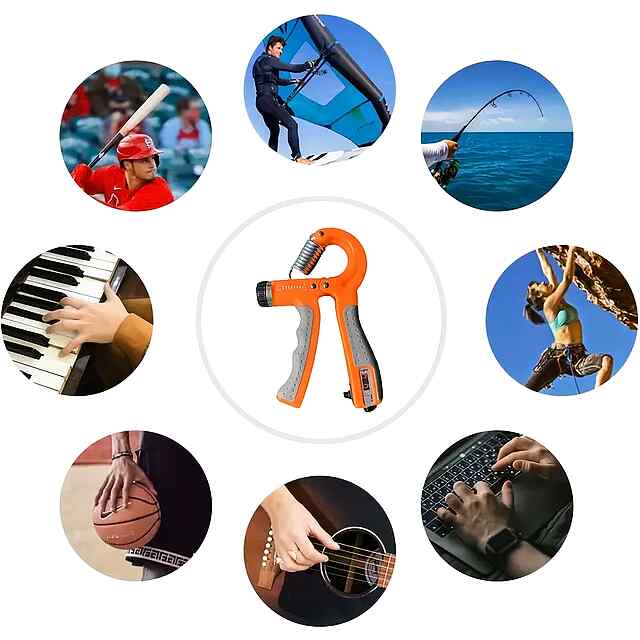 Еспандер регульований 5-60кг для рук, зап'ястя та м'язів. Професійний тренажер з лічильником.

Р-подібний еспандер для фітнесу та реабілітації. А Type Gripper. - 3 фото товару